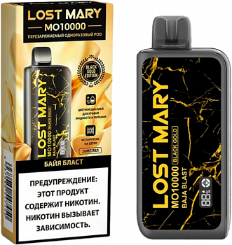 Lost Mary MO10000 BlackGold by Elf Bar POD-1 "Baja Blast / Байя/ Бласт/ Кокос Манго Ананас" 20